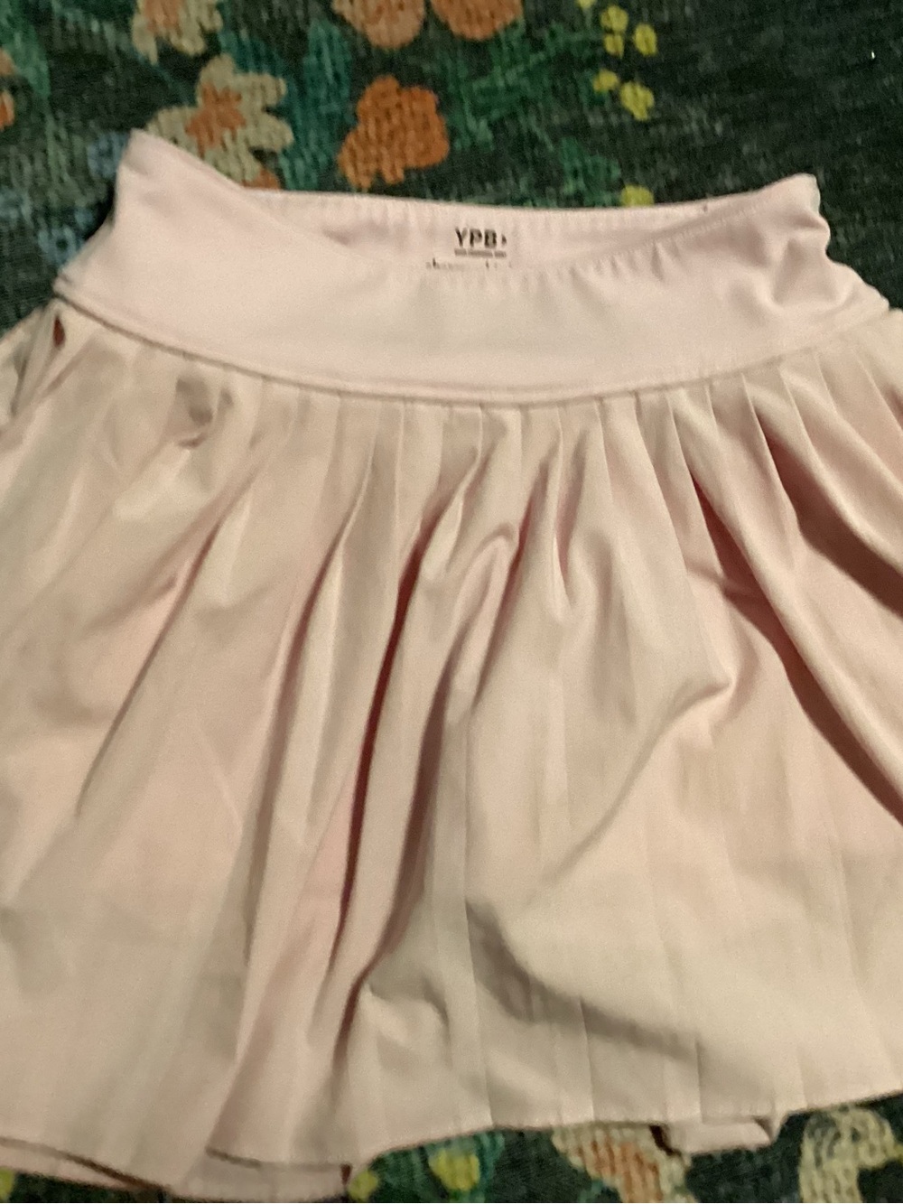 abercrombie kids Light Pink Pleated Skirt